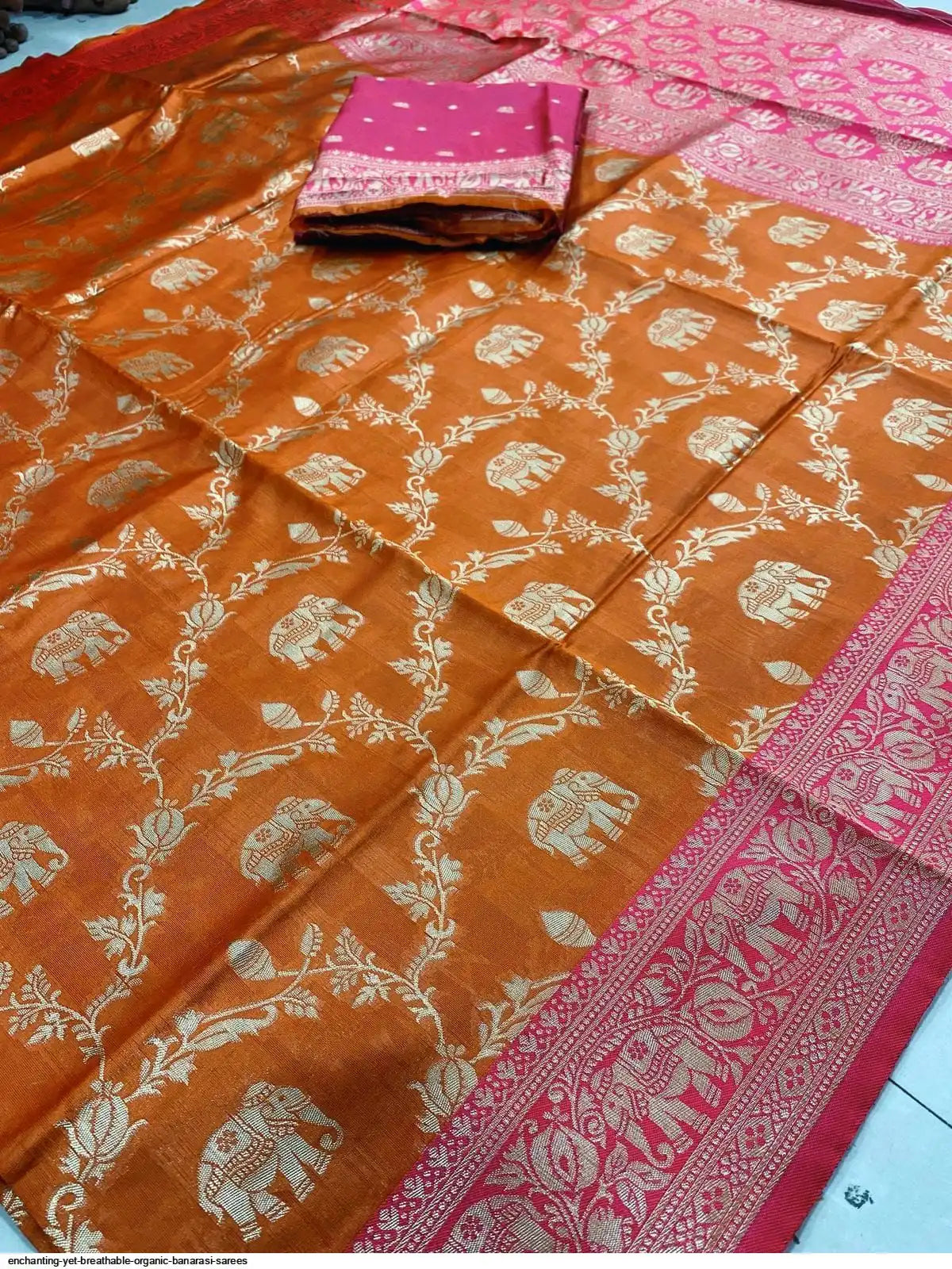 ORGANIC BANARASI SAREES