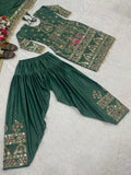 Natural Crepe Salwar & Dupatta Set