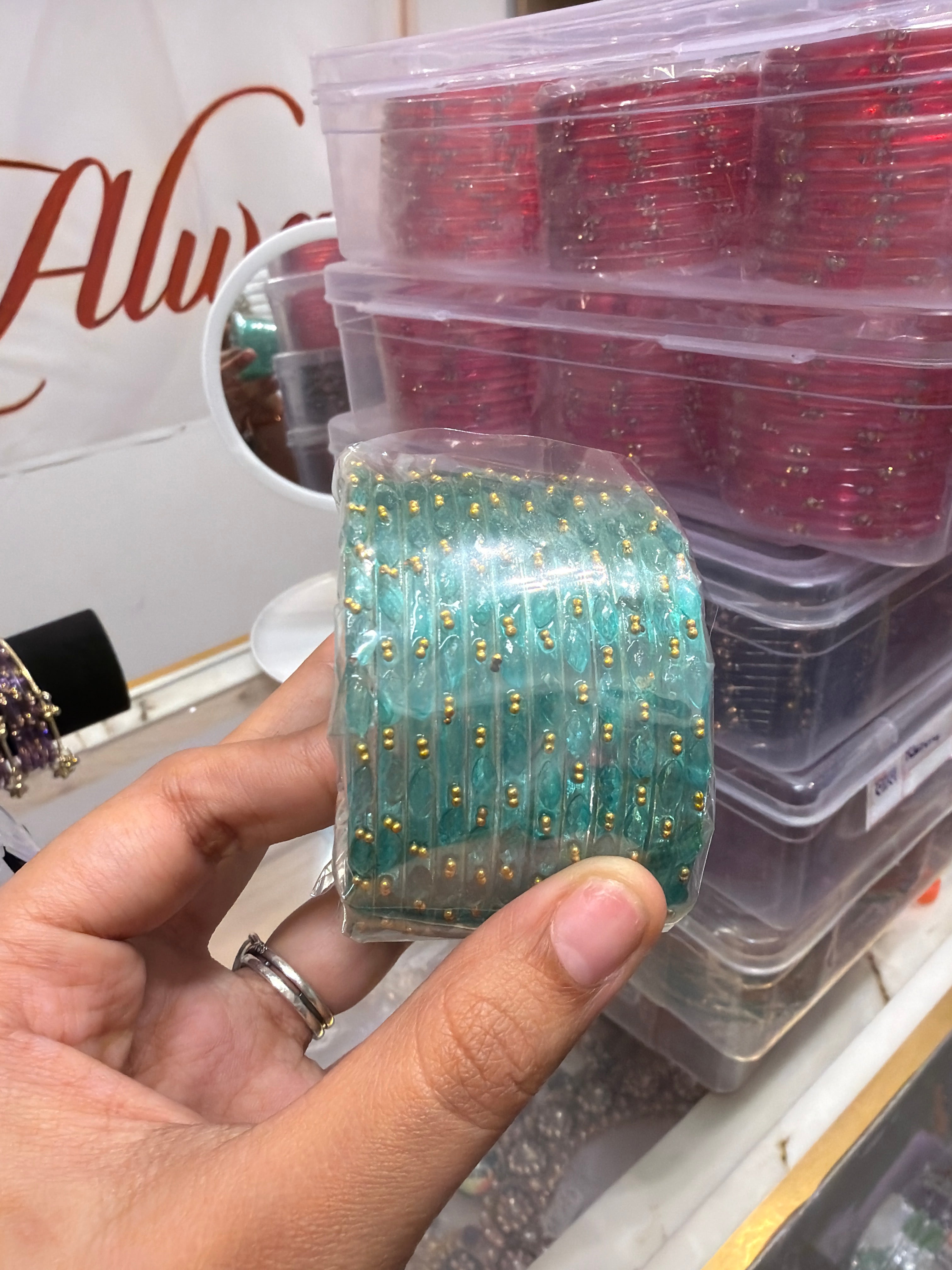 Sky raindrop 12 bangles✨✨￼