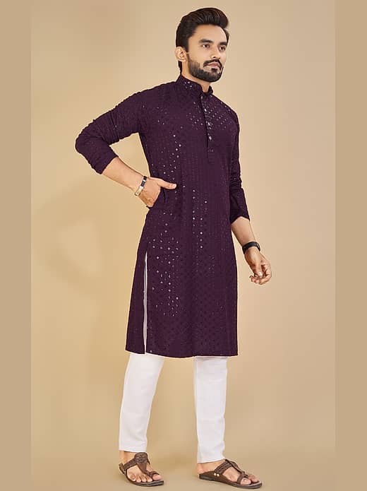 Embellished Long Kurta