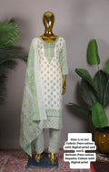 Ready to wear Cotton suit with dupatta✨