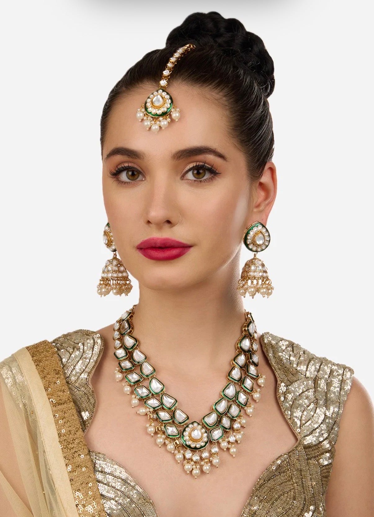 Heavy necklace set available
