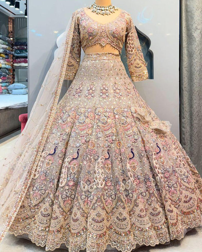 Peacock Dreamscape Lehenga Choli