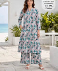 🌸 Pre-Booking Available – Traditional Cotton Kurti Set✨