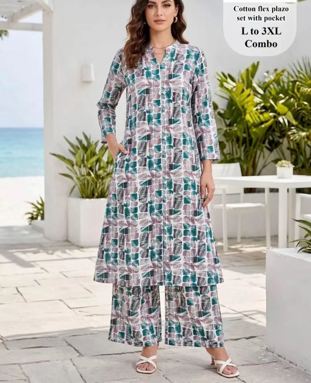 🌸 Pre-Booking Available – Traditional Cotton Kurti Set✨