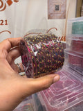 Maroon raindrop 12 bangles✨✨￼