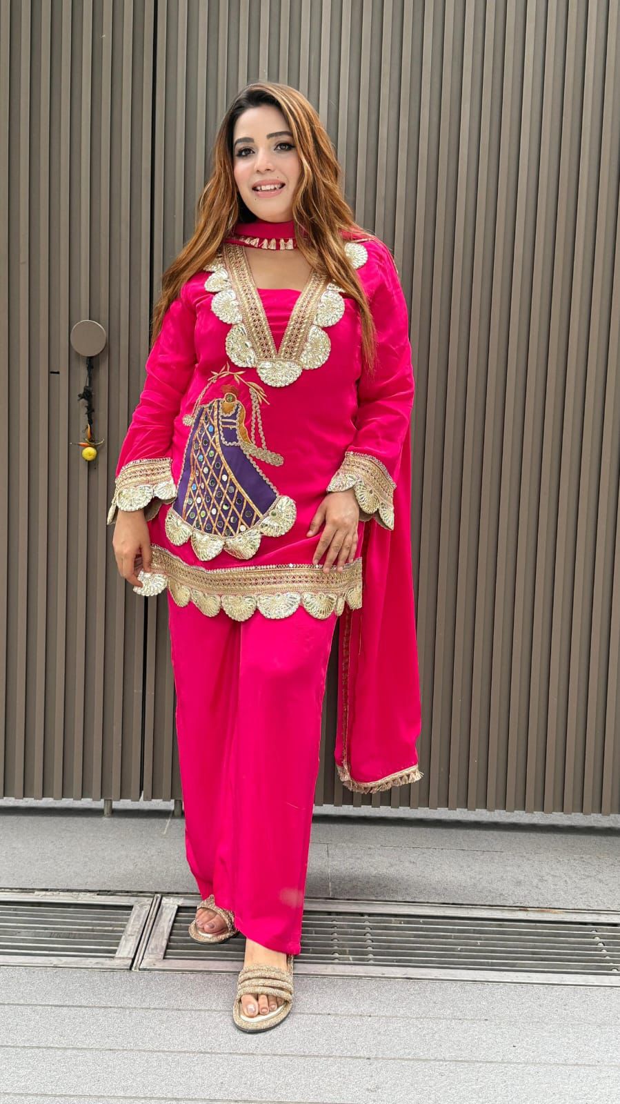 New Designer Party Wear Top, Pant & Dupatta Set