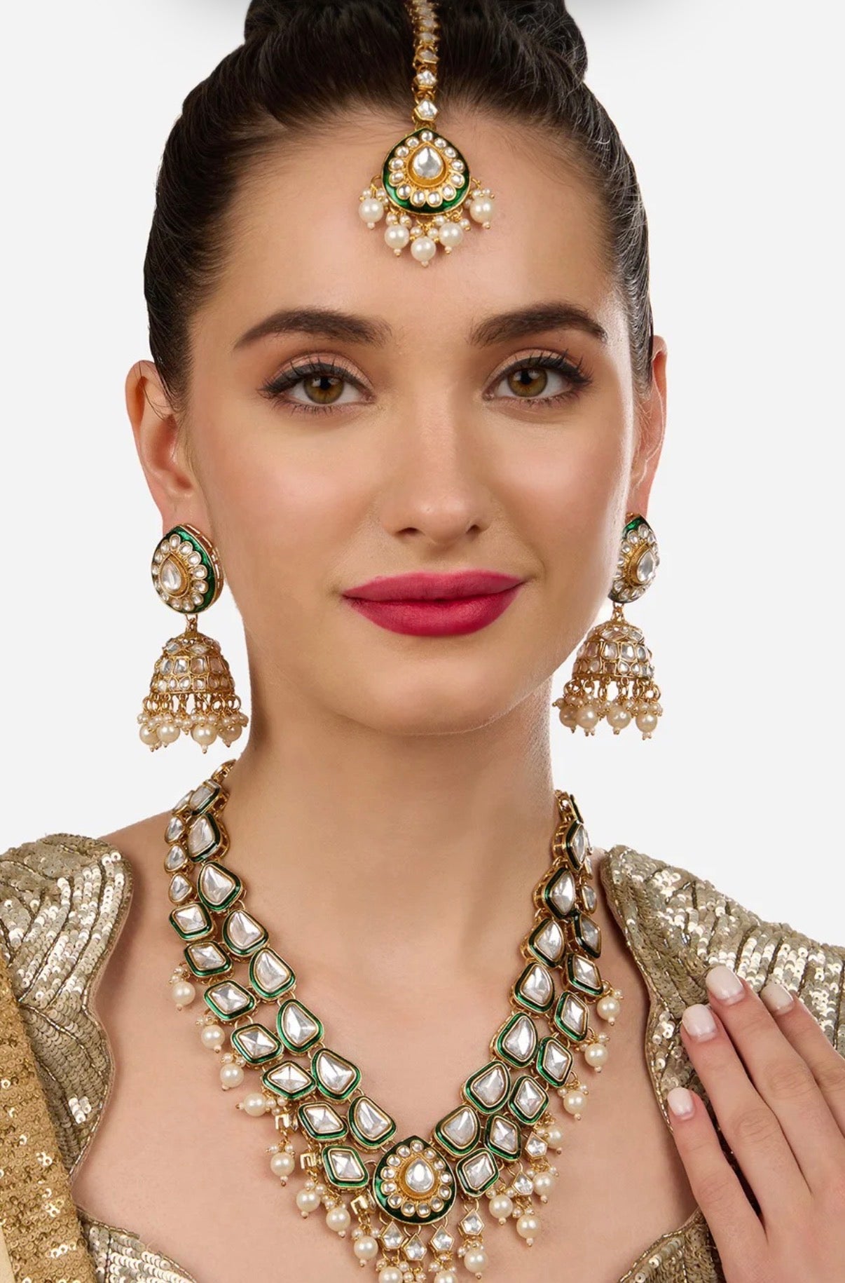 Heavy necklace set available