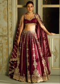 New Stylish Bridesmaid Lehenga Choli With sequins,Dori And Zari work.
