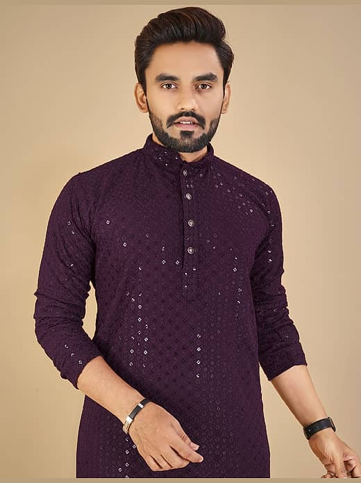 Embellished Long Kurta