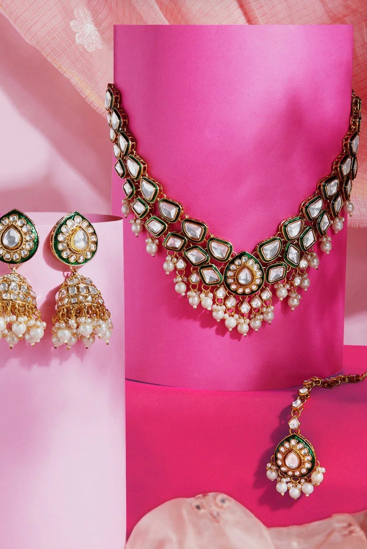 Heavy necklace set available