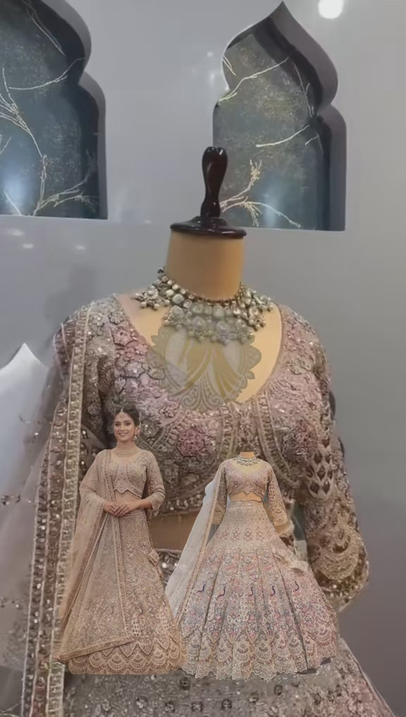Peacock Dreamscape Lehenga Choli